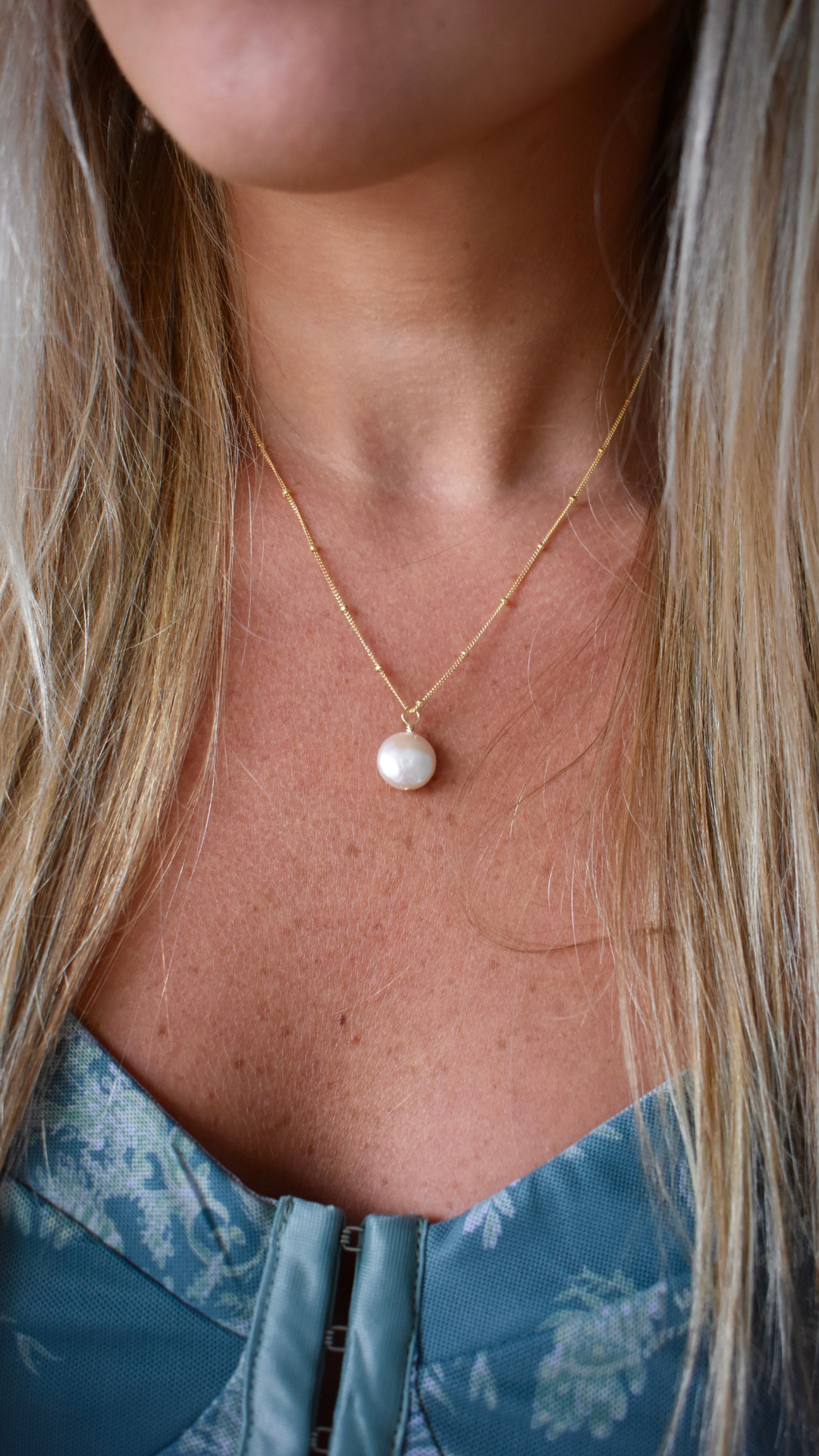 Fresh Water Pearl Satellite Necklace