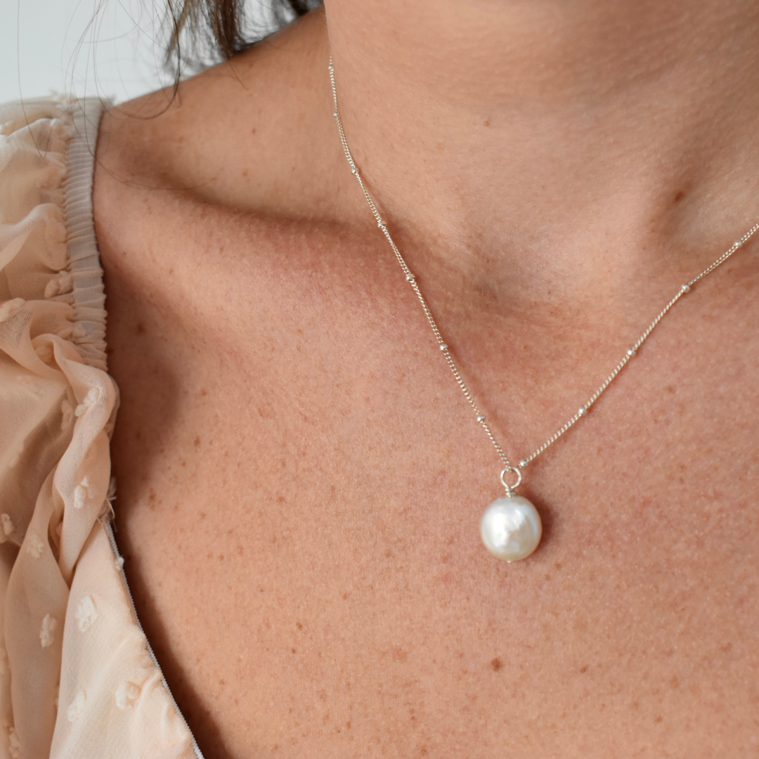 Fresh Water Pearl Satellite Necklace