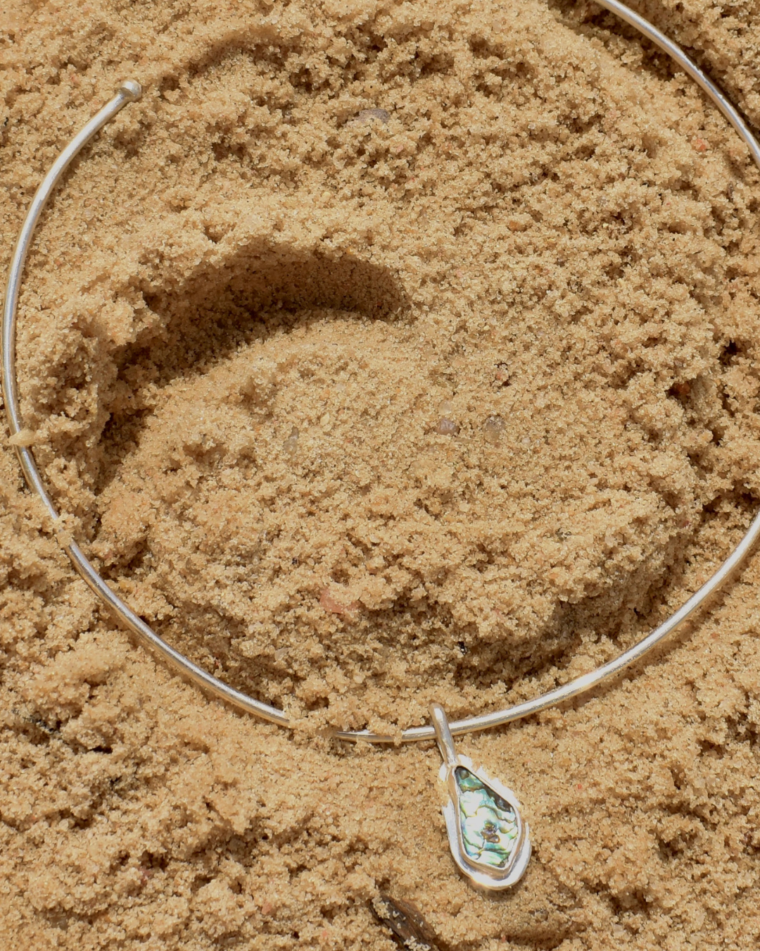 Abalone Collar Necklace