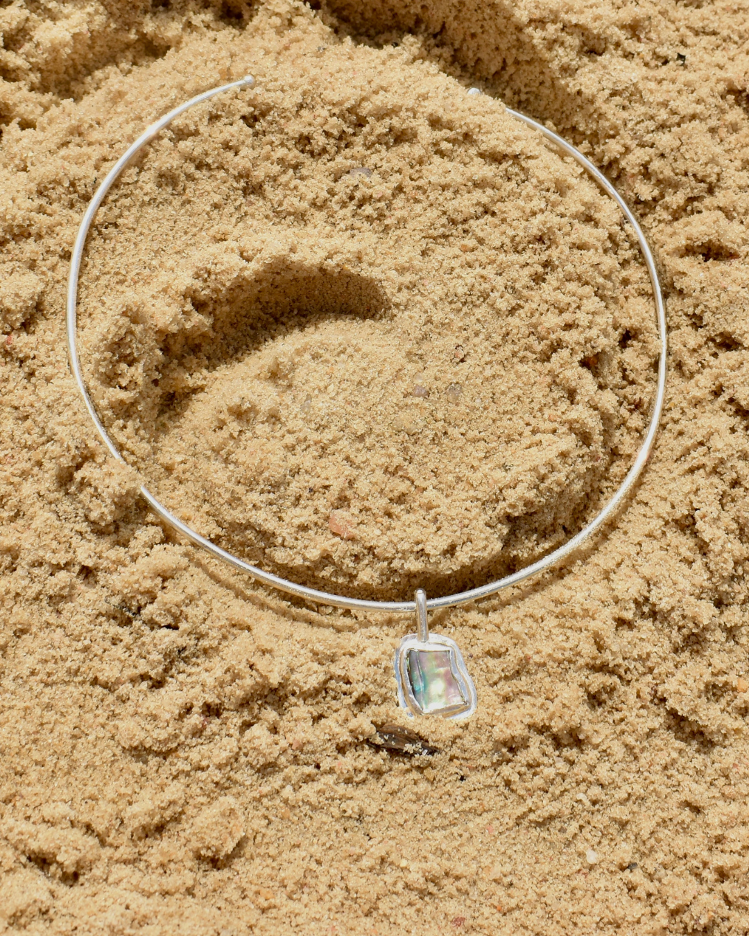 Abalone Collar Necklace