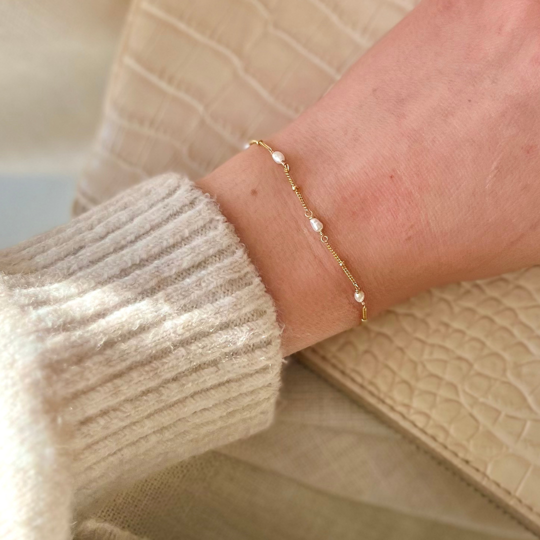 Fresh Water Pearl Satellite Bracelet