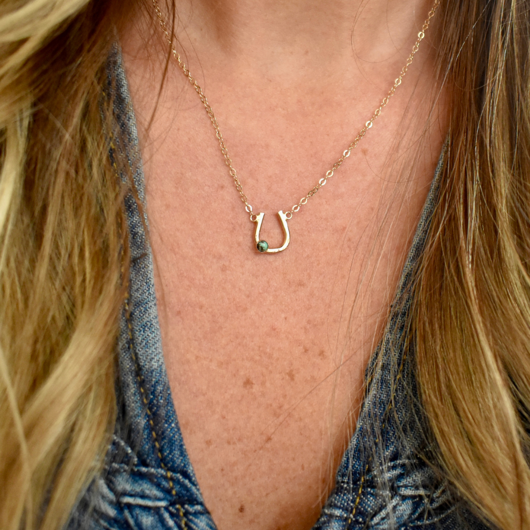 Lucky Horseshoe Necklace