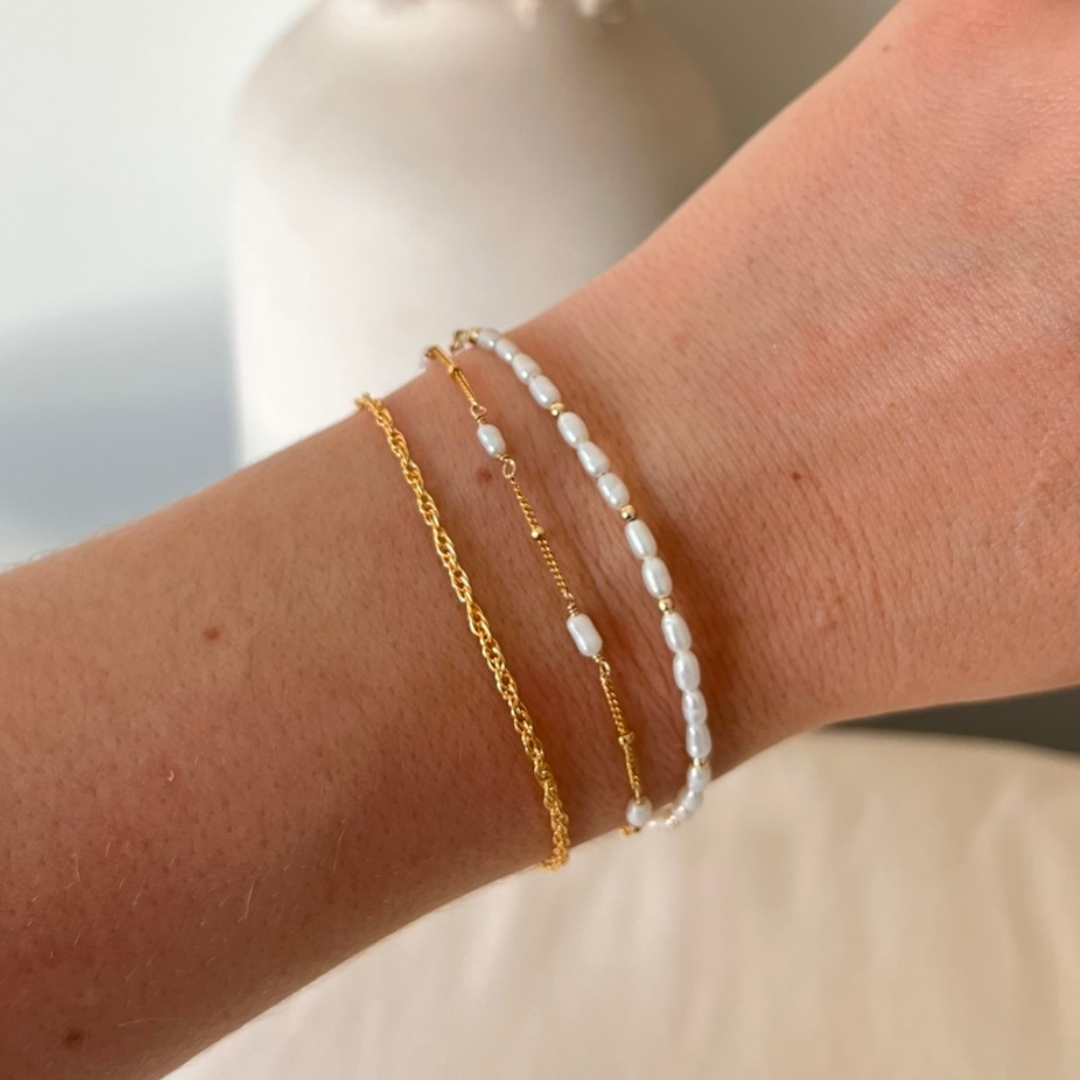 Fresh Water Pearl Satellite Bracelet