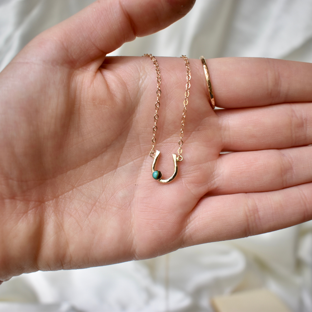 Lucky Horseshoe Necklace