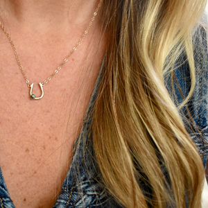 Lucky Horseshoe Necklace