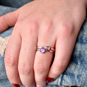 Pink Tourmaline Ring