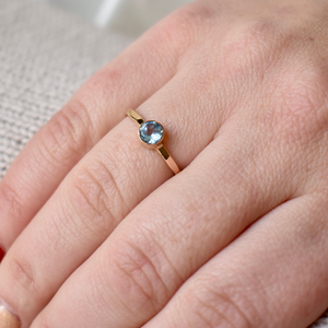 Light Blue Topaz Ring