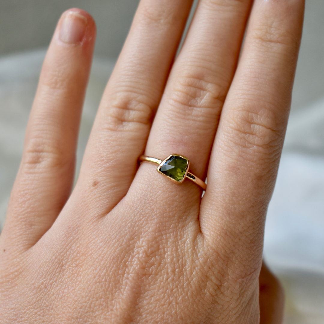 Tourmaline Ring - Green