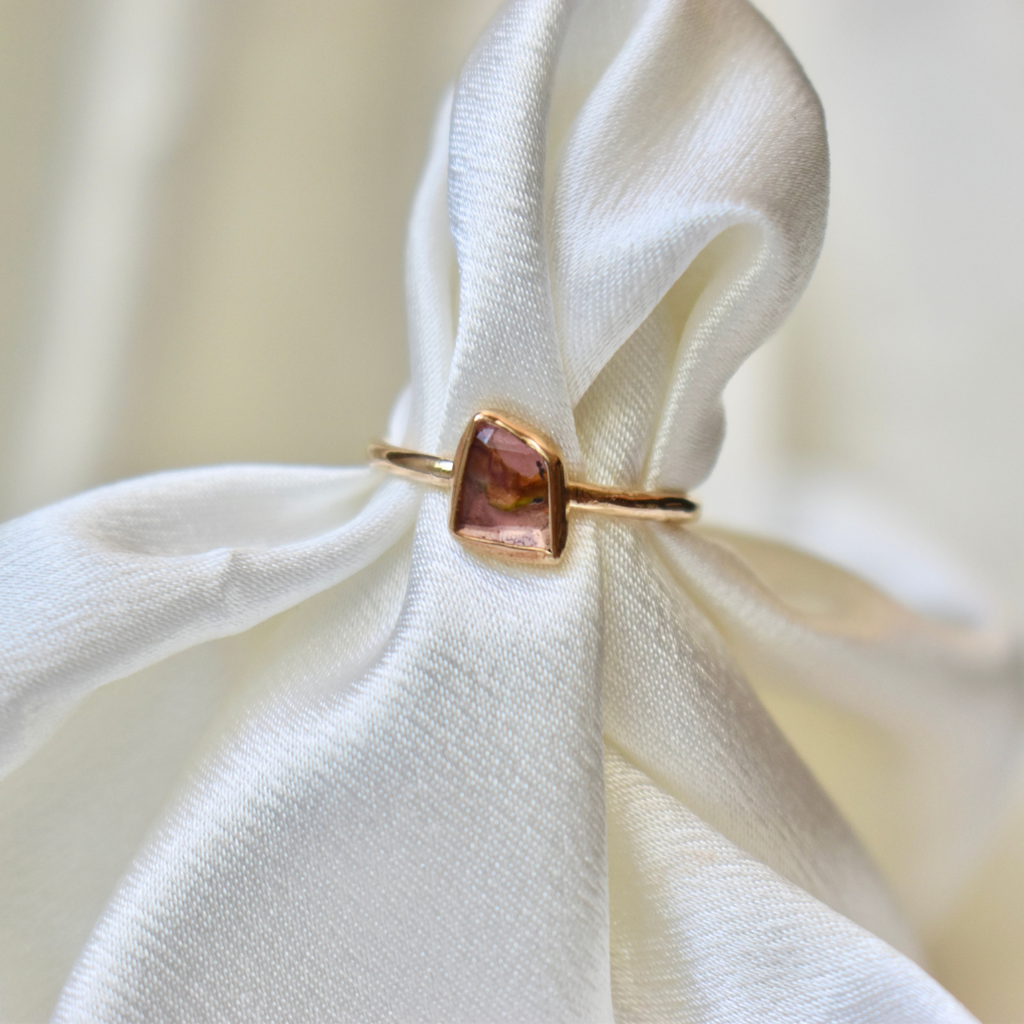 Tourmaline Ring - Light Pink