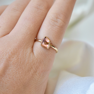 Tourmaline Ring - Light Pink