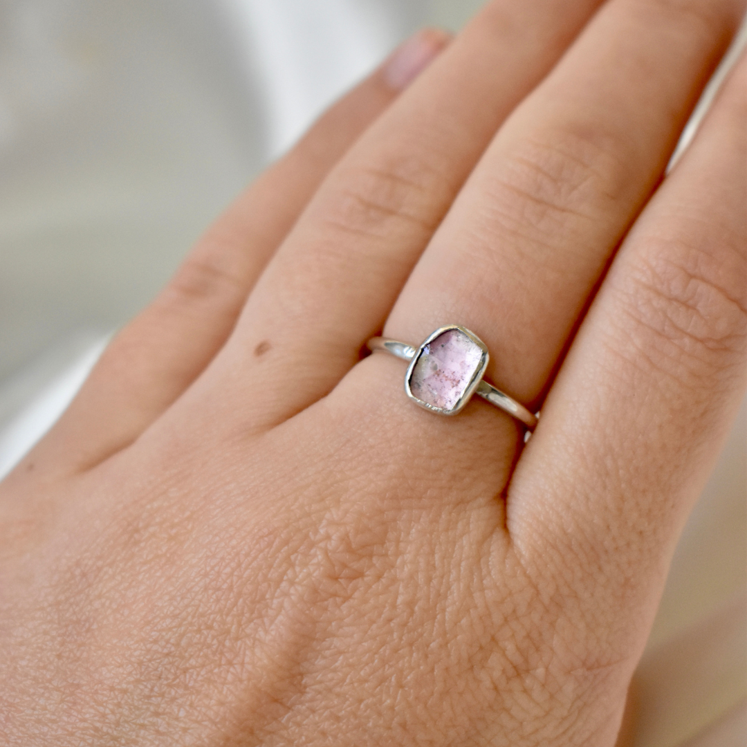 Tourmaline Ring - Light Pink