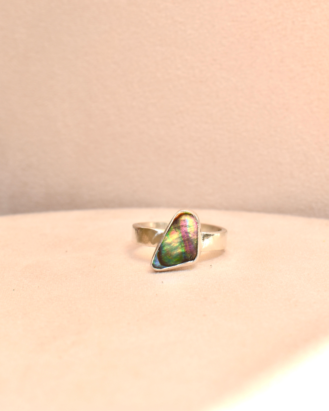 Abalone Ring - Size 7.5
