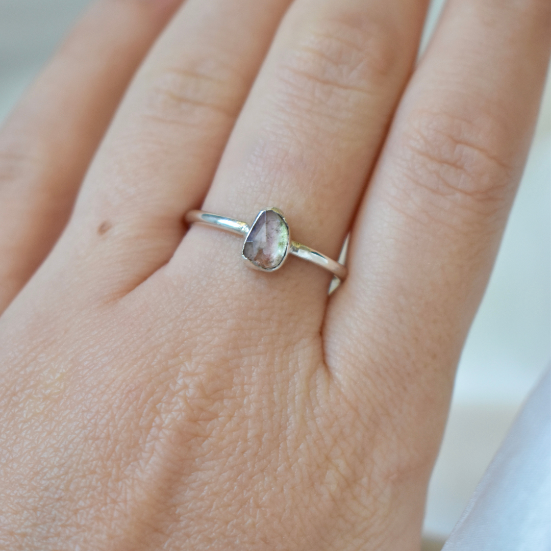 Tourmaline Ring - Light Watermelon