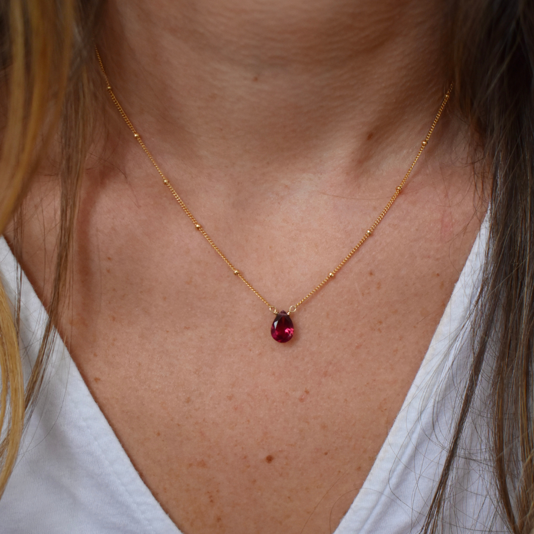 Rhodolite necklaces 2025